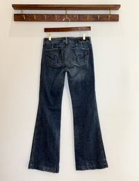 Citizens Of Humanity Pocket Patch Flare Jean, Dark Denim