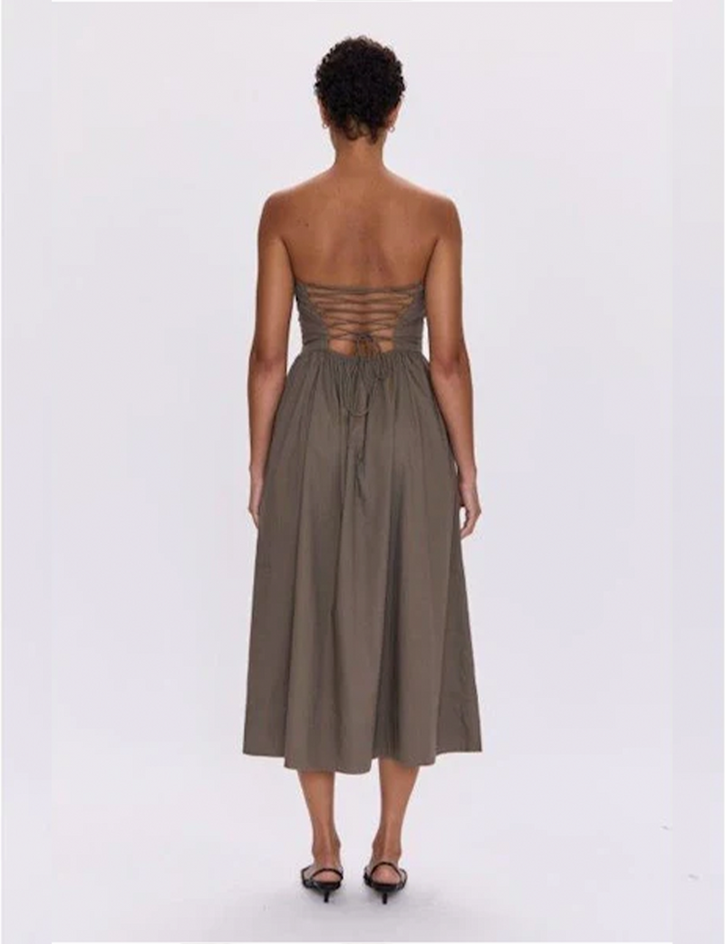 Florence Dress, Driftwood