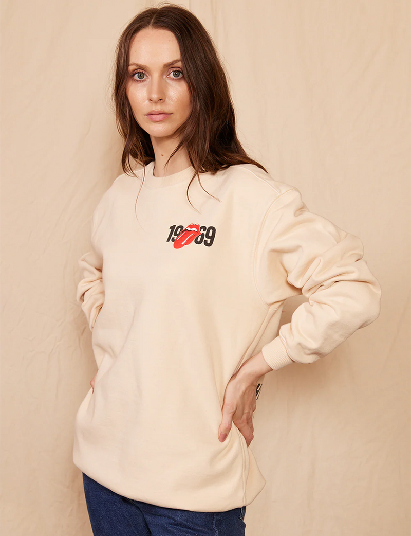Rolling Stones London 1969 Sweatshirt, Sepia