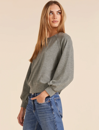 Alexa Crewneck Sweatshirt, Army