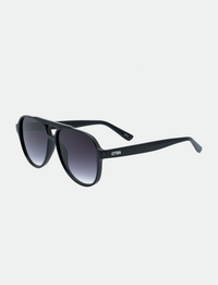 Stevie Sunglasses, Black/Smoke Fade