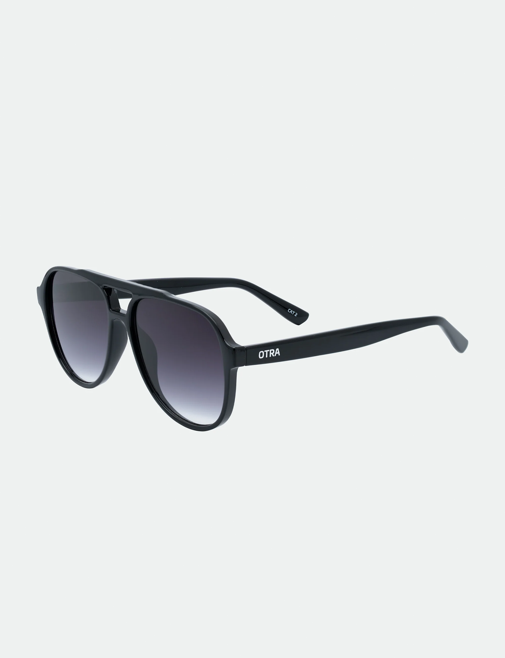 Stevie Sunglasses, Black/Smoke Fade