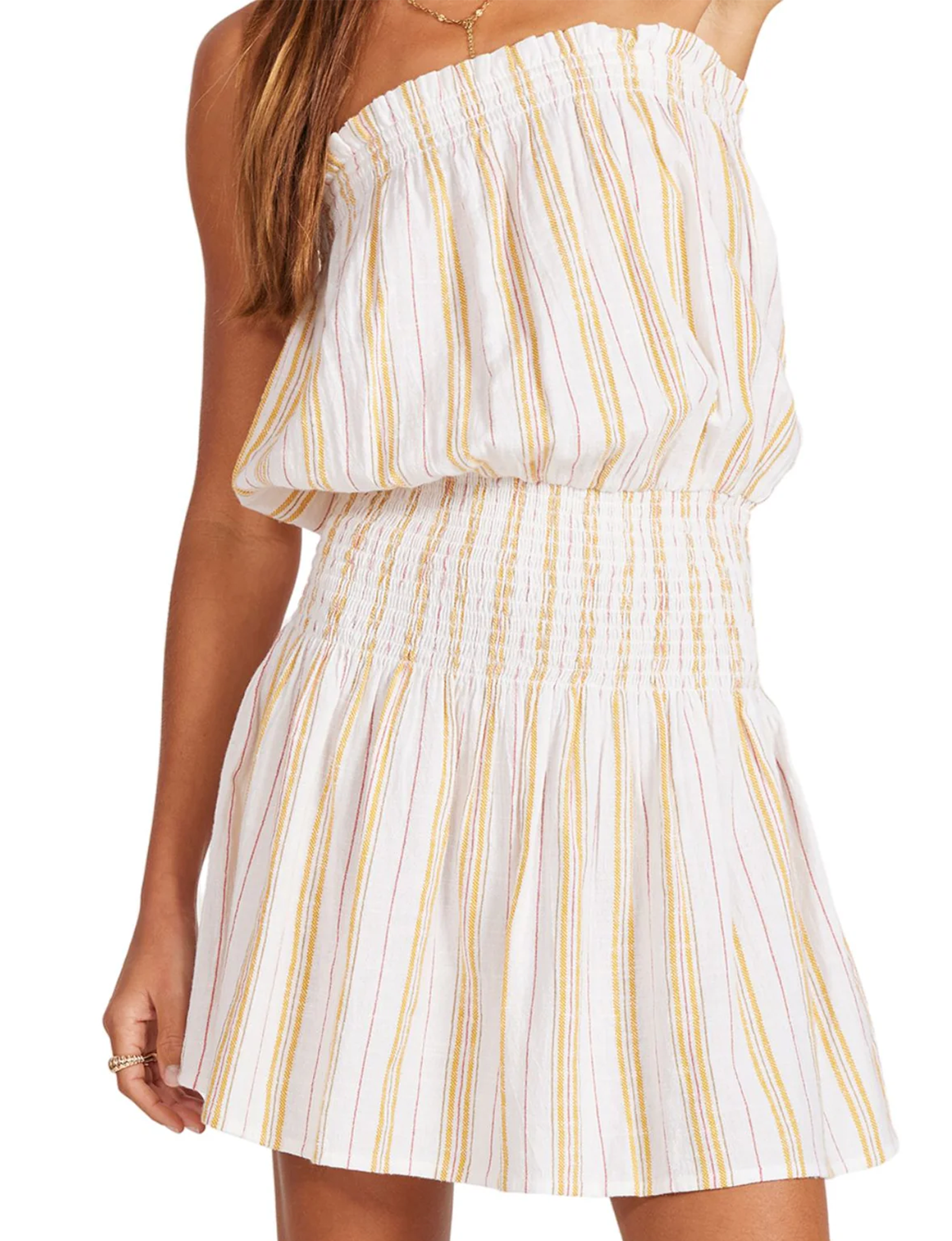 Smocked Tube Dress, Sun Rays