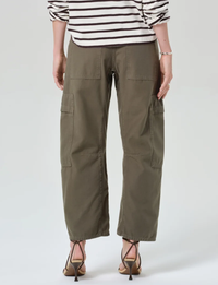 Marcelle Low Slung Cargo Pants, Dogwood