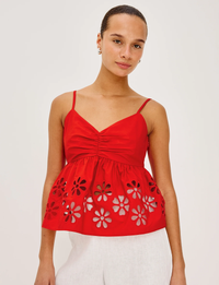 Meru Top, Scarlet