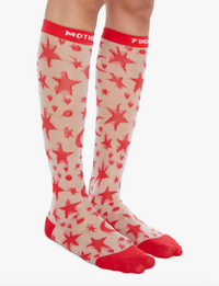 The Ra Ra Tall Socks, Stargazer