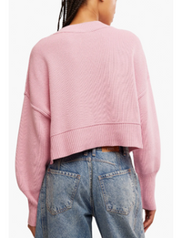 Easy Street Cropped Pullover, Lollipop