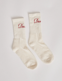 Signature Socks, Red