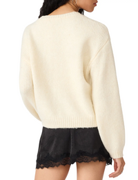 Carmen Sweater, Cream