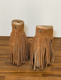 Koolaburra Fringe Boot, Tan Suede