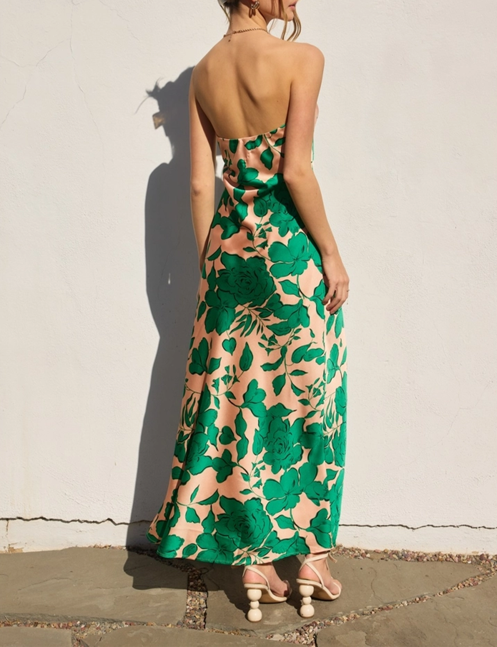 Heavy Heart Maxi Dress, Lush Meadow