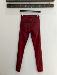 Citizens Of Humanity Rocket Skinny Jeans, Coated Red