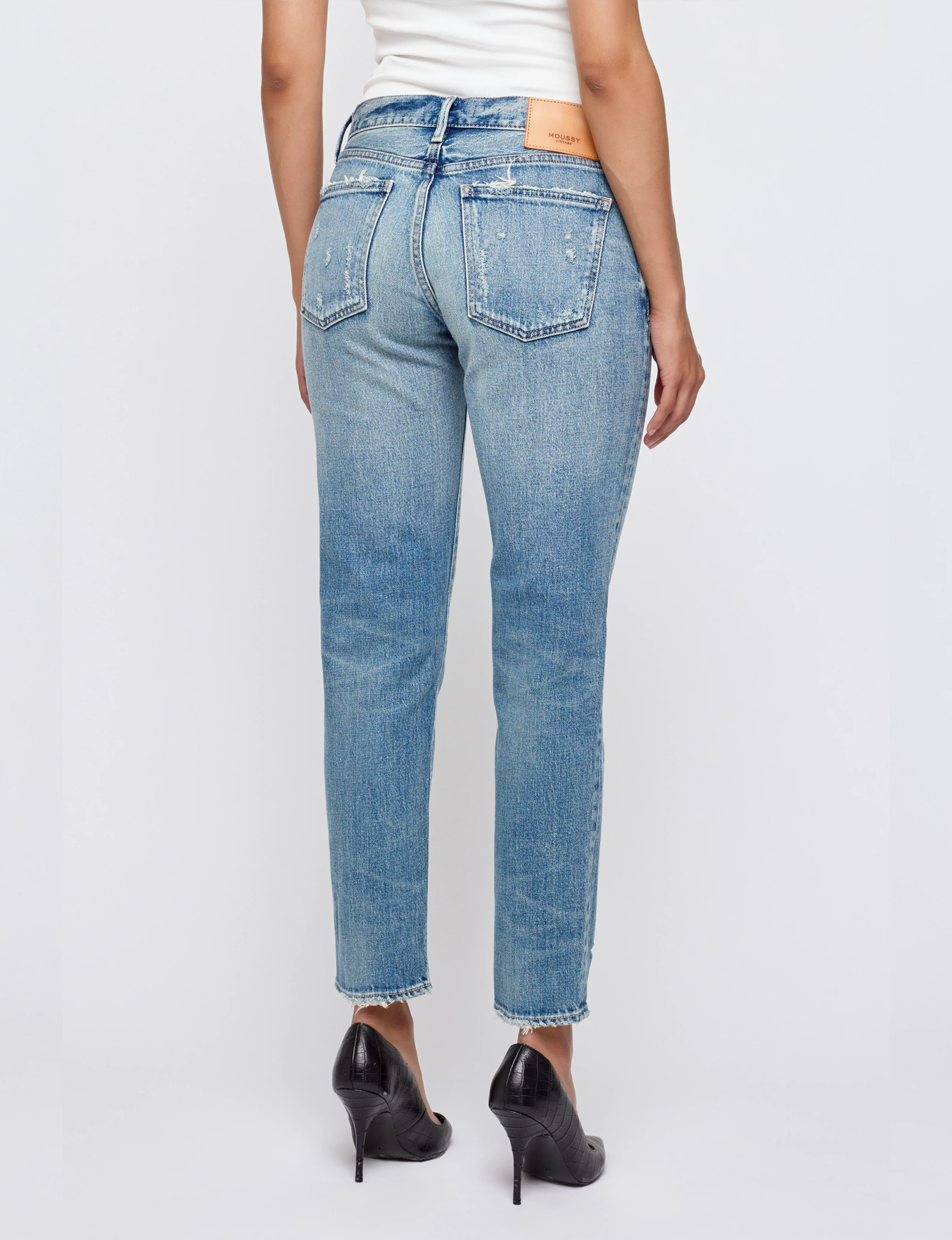 Hackney Tapered Leg, Light Blue