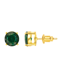 Incanto Studs, Emerald