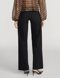 Low Rise Le Slim Palazzo, Black