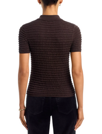 The Smocked Polo, Chestnut