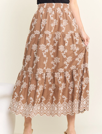 Reyna Maxi Skirt, Mocha