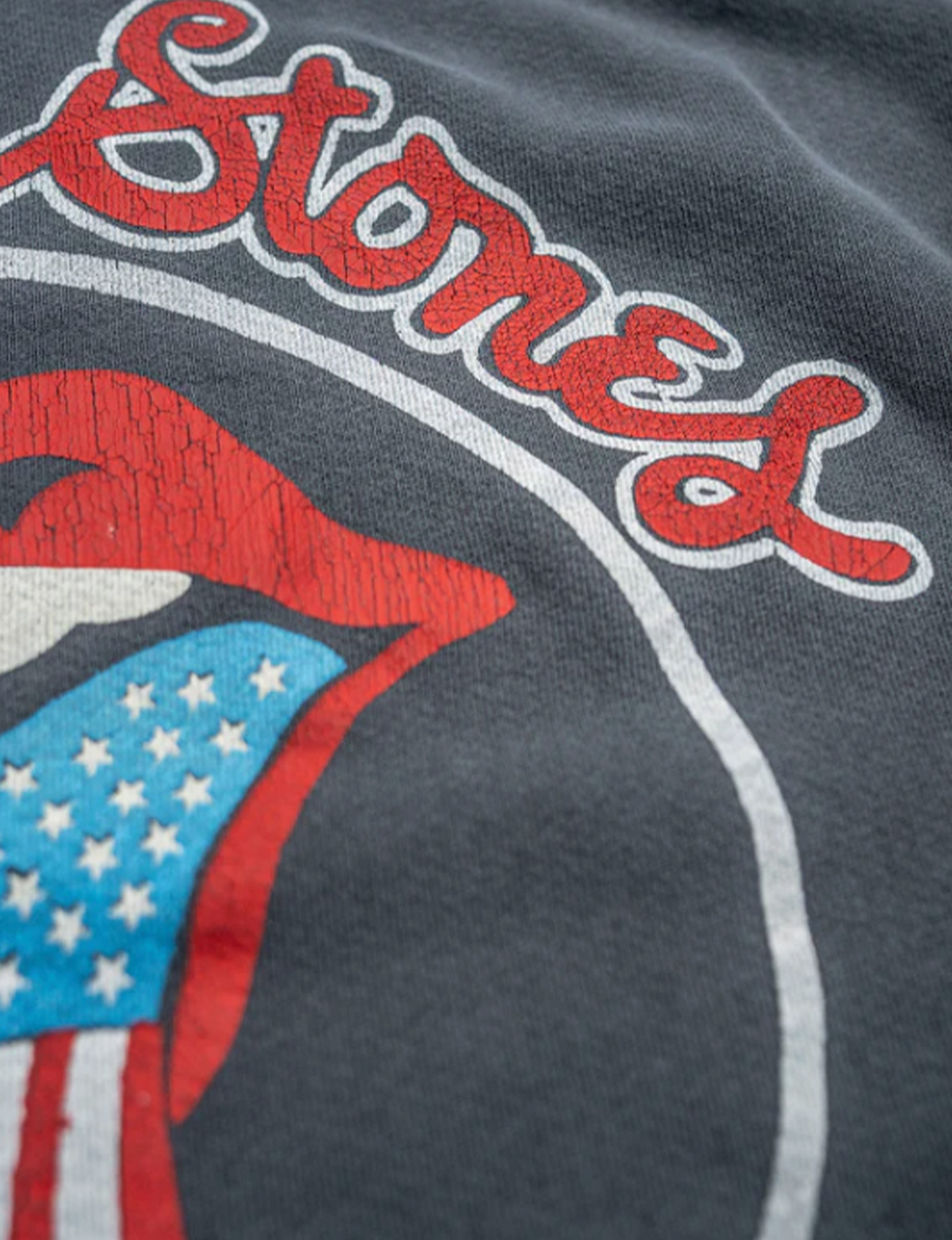 Rolling Stones American Tongue Crew Fleece, Dusk