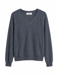 Zuri Reverse Fleece Sweatshirt, Turbulence