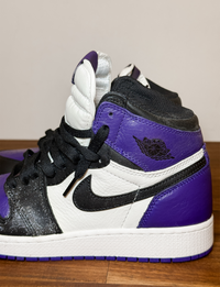 Nike Jordan 1 Retro High "OG" Sneakers, Court Purple