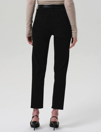 Caia Straight Leg, Plush Black