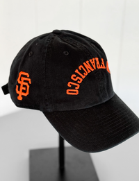 SF Giants Flip Script Clean Up, Black