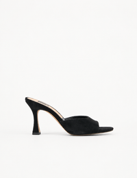 Rosha Heel, Onyx Suede