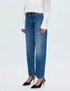 Lexi Relaxed Straight Jeans, Transcend