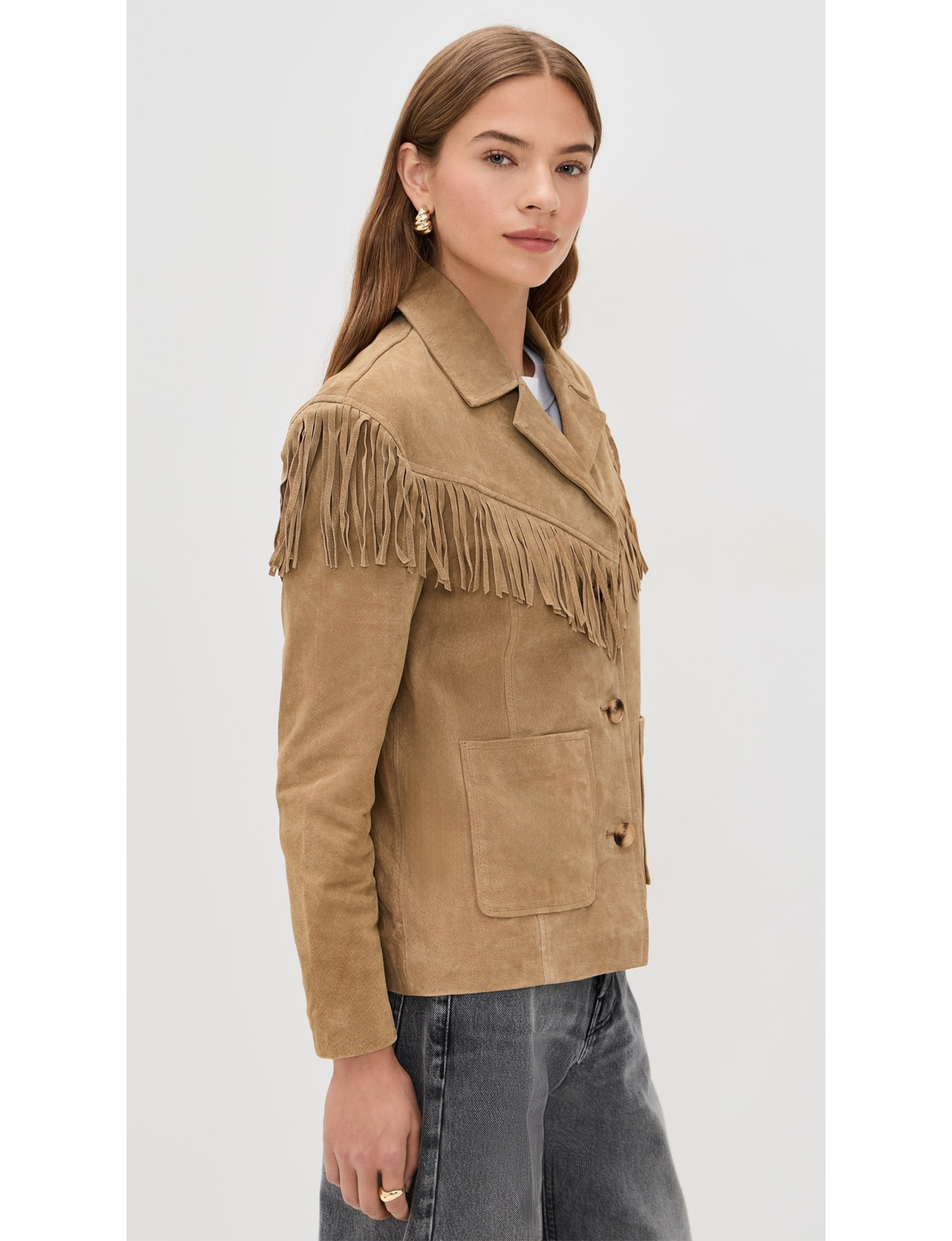 Faux Suede Fringe Jacket, Herbal Therapy