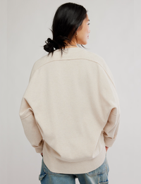 Alma Pullover, Marshmellow Heather