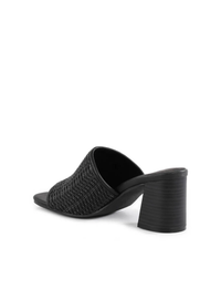 Adapt 3 Raffia Heel, Black