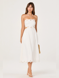 Shavonda Dress, White