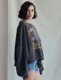 Daytona Sweatshirt, Vintage Black