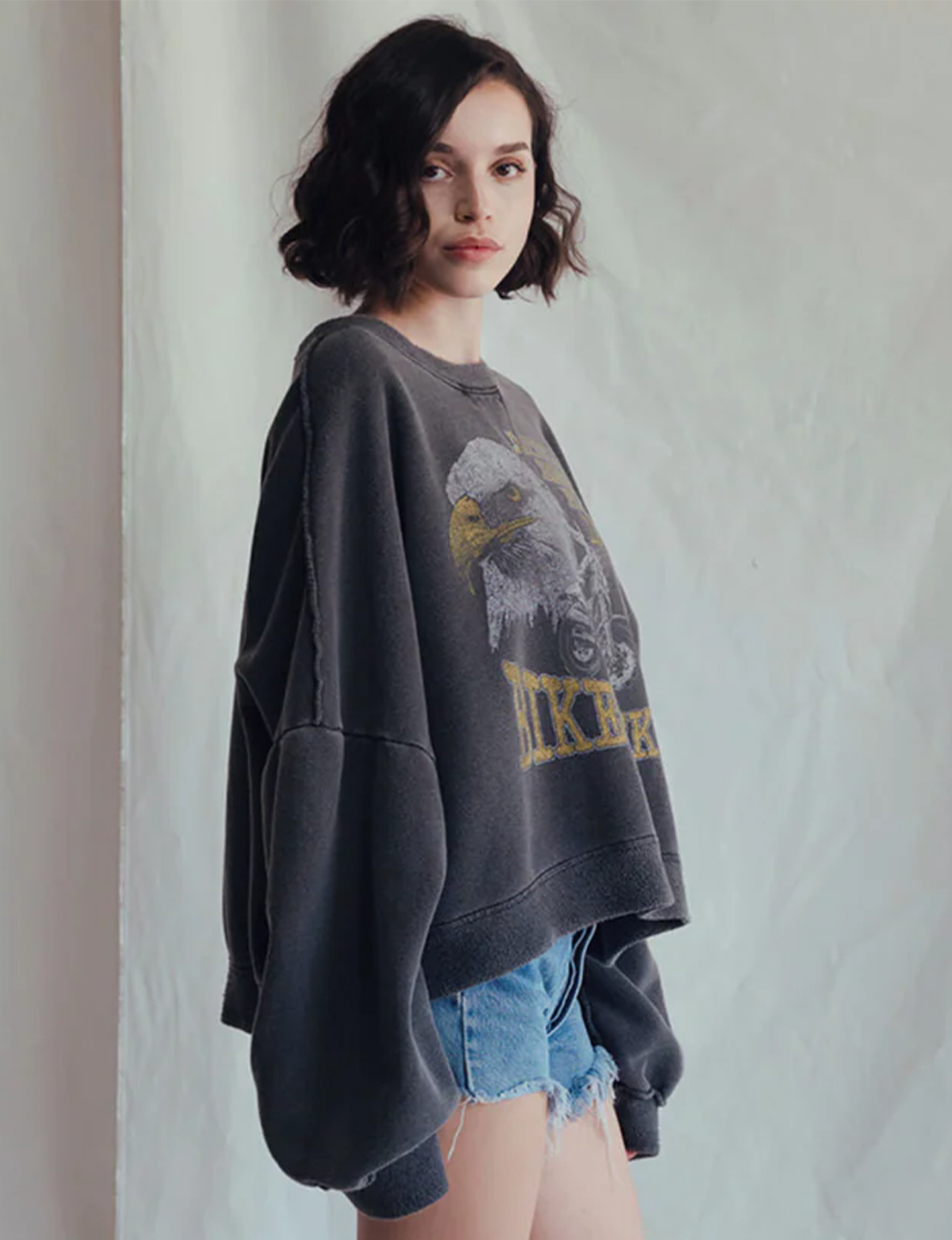 Daytona Sweatshirt, Vintage Black