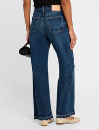 Espanola Wide Leg Pants, Blue