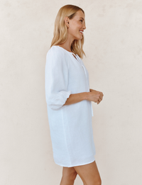 Marie Dress, White