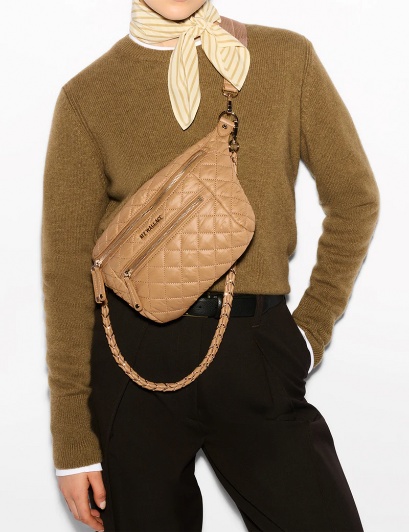 Small Crosby Crossbody Sling, Caramel