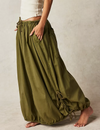 Picture Perfect Parachute Skirt, Avocado