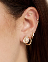 Sparklette Studs, Gold