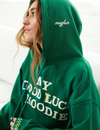 My Good Luck Hoodie, Green