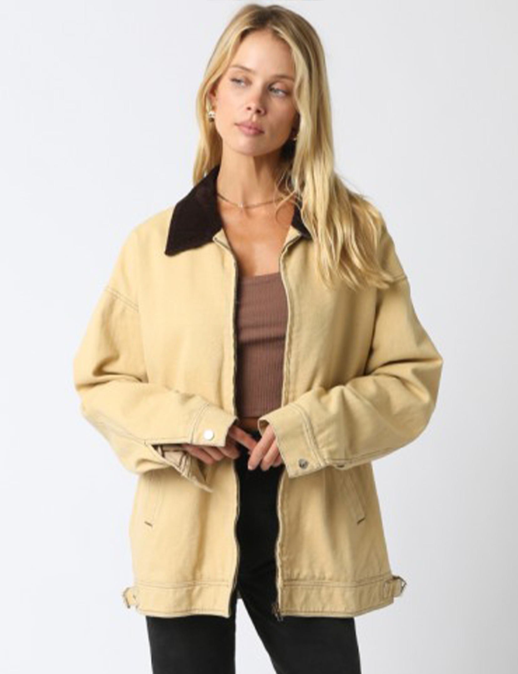 Elliott Barn Jacket, Taupe