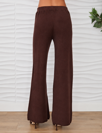 Italian Flared Pant, Chocolate/Brown