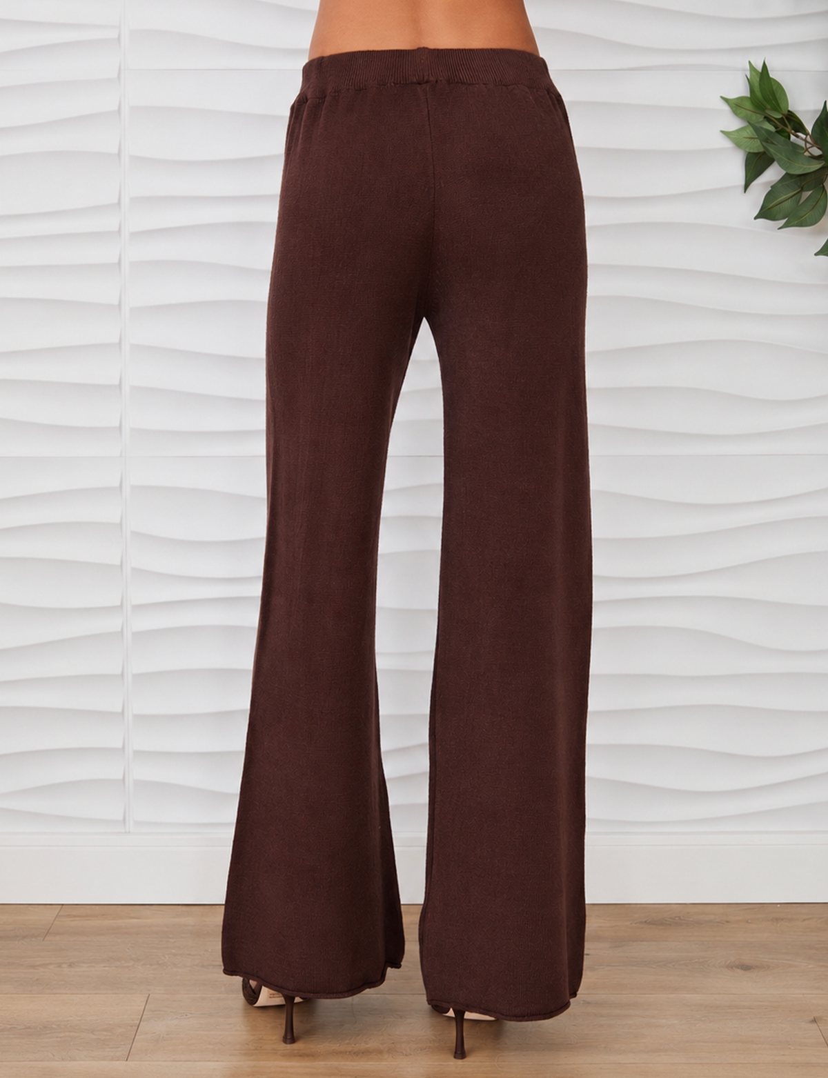 Italian Flared Pant, Chocolate/Brown