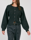 Cove Faux Cardi, Charcoal