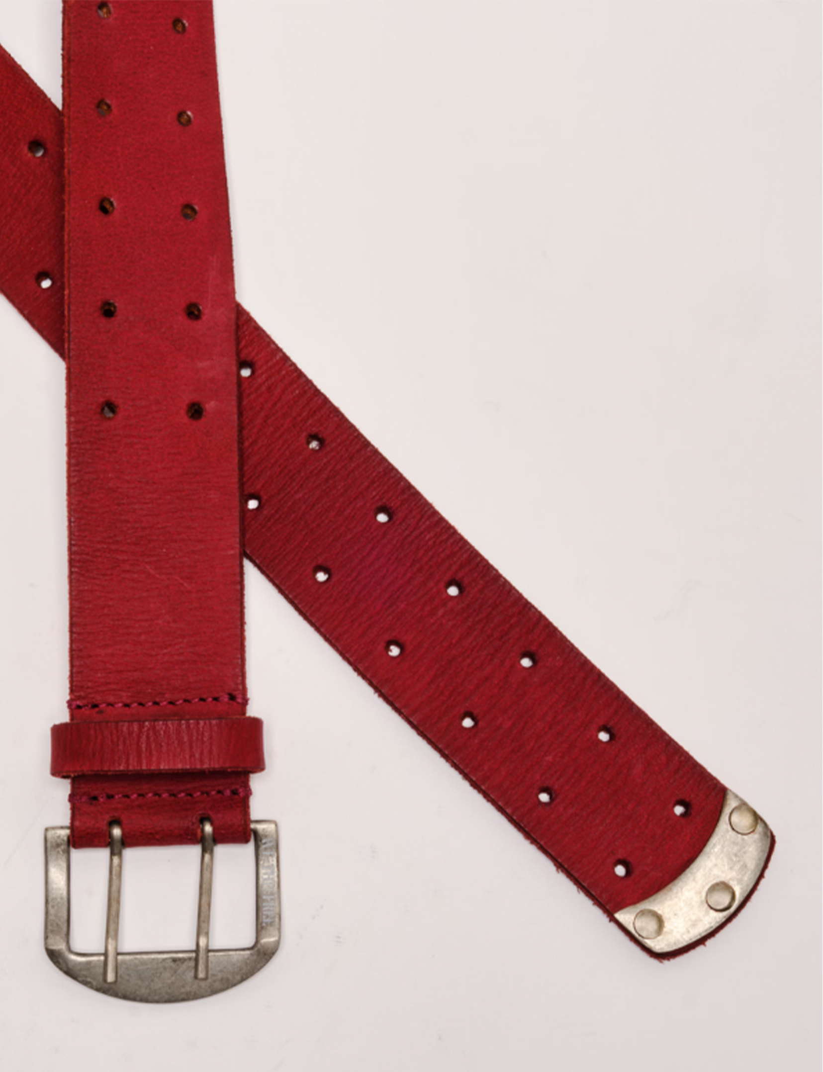 WTF Double Cross Belt, Crimson