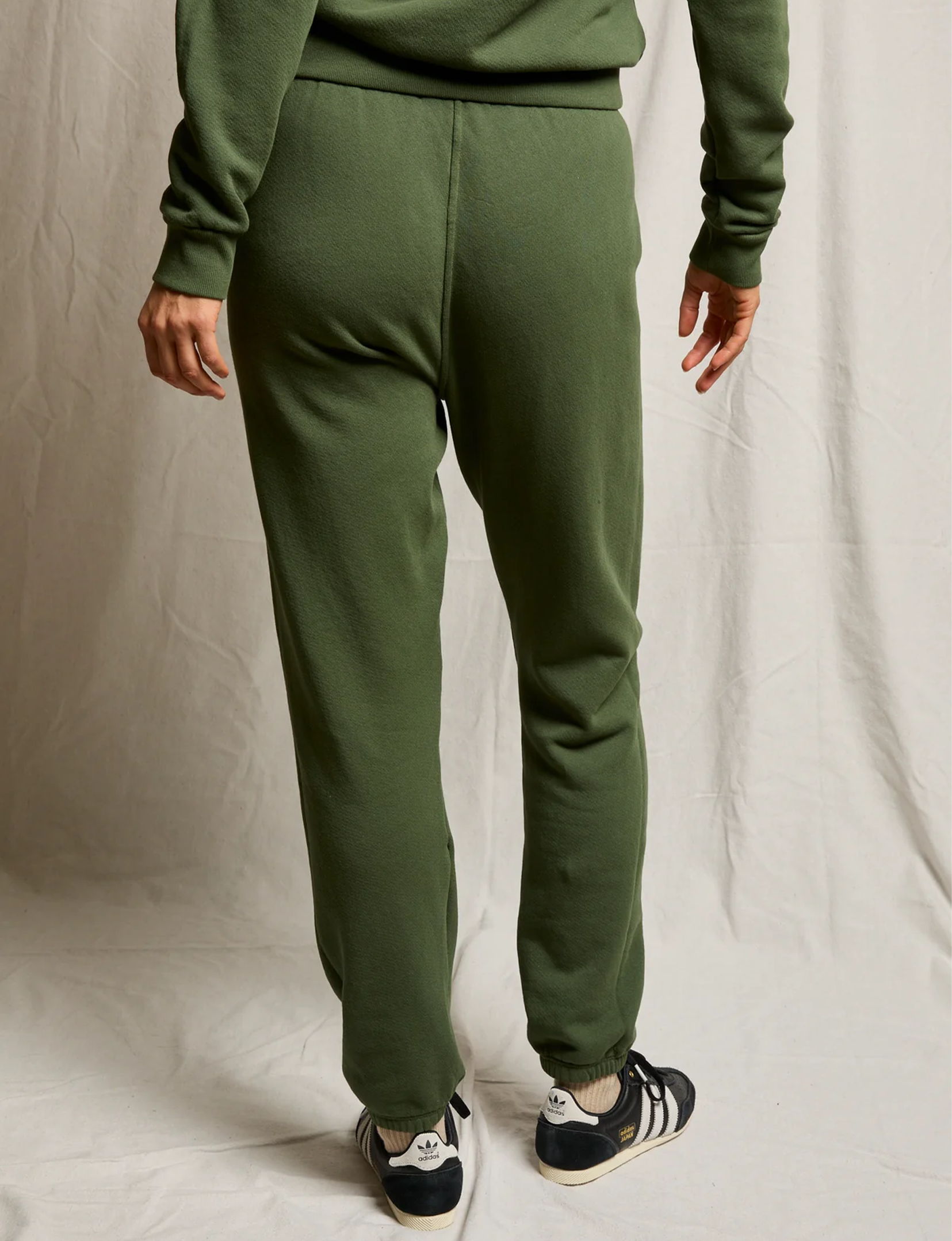 Stevie Fleece Sweatpants, Fern Green