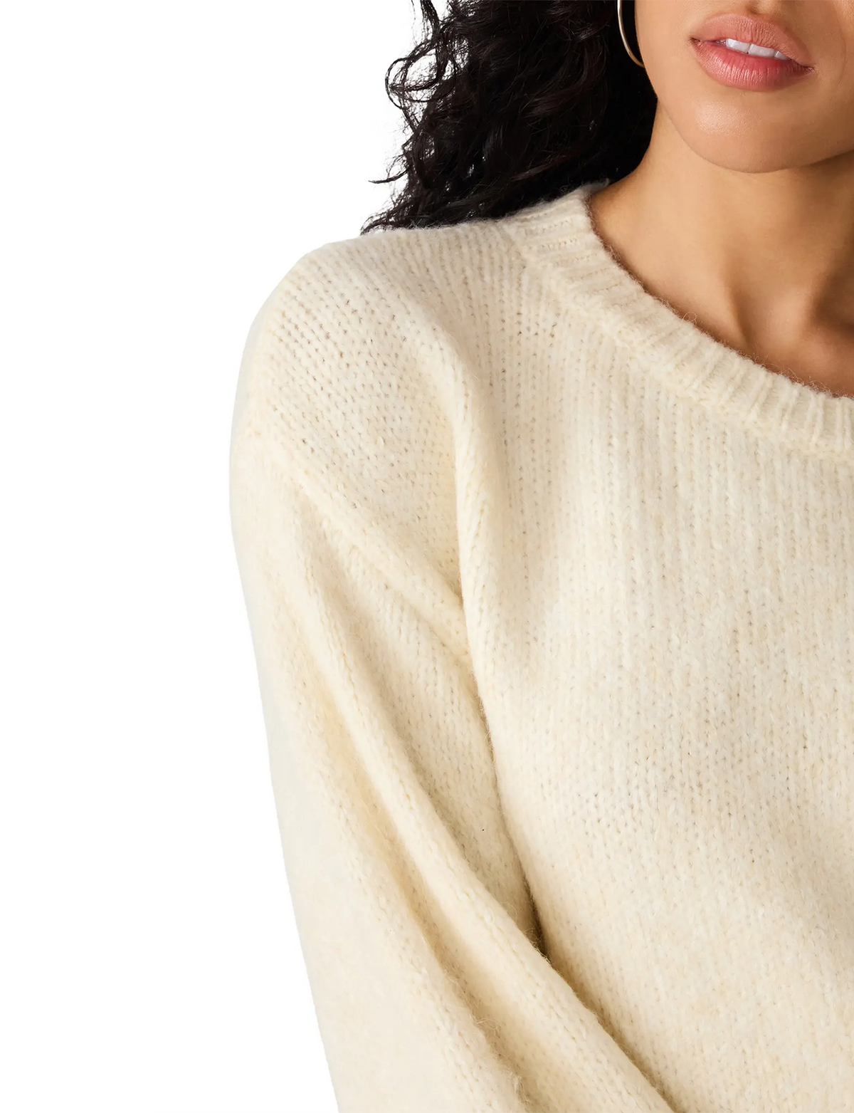 Carmen Sweater, Cream
