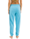 5 Stripe Sweatpants, Aquamarine/Aqua