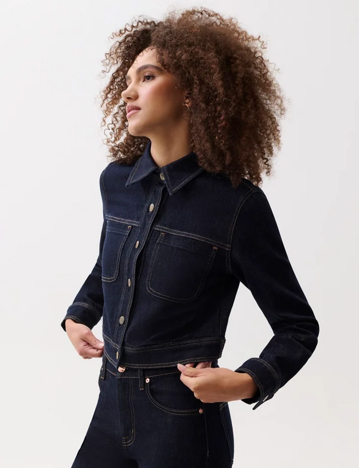 Leonie Denim Jacket, Nightfall