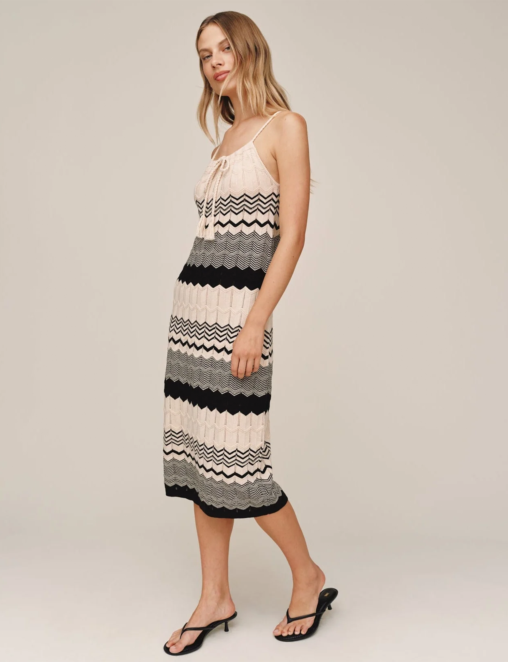 Leyla Dress, Summer Chevron